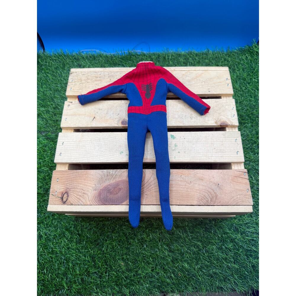 Vintage 1966 Ideal Captain Action Spider-Man Uniform Jumpsuit- Replacement Piece